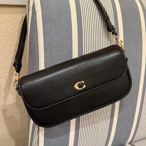 Coach Brook Flap Bag with Chain